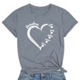 thumbnail image 1 of T-shirt Décontracté à Col Rond et Manches Courtes Imprimé Arbre de Noël pour Femmes, 1 of 1