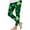 Green, variant on Tauxra Printed Pants for Adults with High Waist, Stretchy and Soft Leggings for Multiple Activities, Featuring Elastic Waistband, Full Length Design, and Breathable FabWear