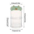 thumbnail image 3 of Portable Camping Seasoning Bottle | Airtight Travel Spice Container | Detachable 2-Layer Storage Jar for Kitchen & Outdoor Use | Plastic Material, 3 of 5