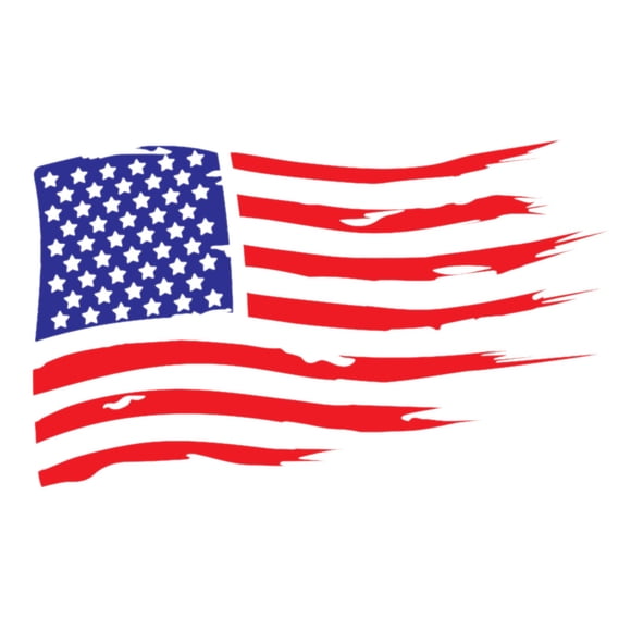 Multicolor Truck Rear Gear Flag Striation Head Car Body Stickers Carving Decals Multicolor For Vehicle Exterior