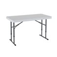 thumbnail image 1 of Table pliante commerciale à hauteur ajustable de Lifetime de 4 pieds, 1 of 6