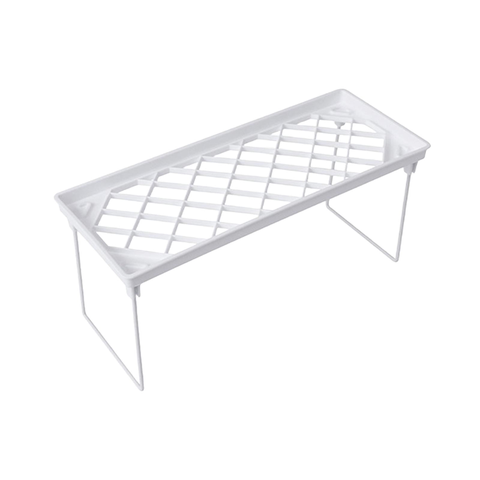 Luzkey Bathroom Counter Organizer Rack, Makeup Stand, Simple Display Storage Shelf, Vanity Stand, Perfume Holder for Farmhouse, Dorm, Bedroom S