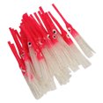 thumbnail image 1 of Luminous Squid Skirts Soft Artificial Octopus Bait for Night Fishing 30pcs, 1 of 7