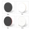 thumbnail image 2 of Mistaha Chargeur Sans Fil Portable en Alliage d'Aluminium Ultra Mince de Forme Ronde, Norme Qi, 10 W, Base de Charge Rapide, 2 of 8