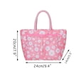 thumbnail image 3 of Meitianfacai Single-Shoulder Lunch Bag Large-Capacity Outdoor Picnic Bag Fresh-Keep Ice Pack, 3 of 5
