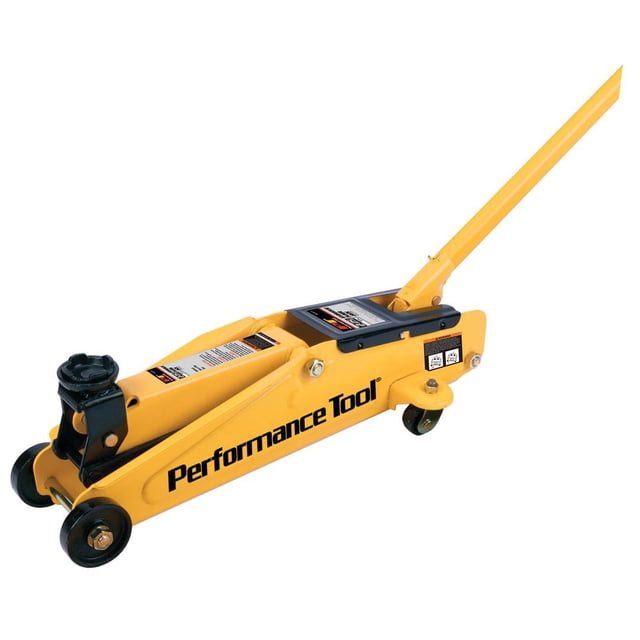 Performance Tool W1611 2.25 Ton (4,500 Lbs.) Capacity Trolley Jack With Case