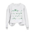 thumbnail image 4 of Saint Patrick Shirt Chandail à Col Rond pour Femmes Imprimé Fête de la Saint-Patrick à Manches Longues Fête de la Saint-Patrick Shirt, 4 of 4