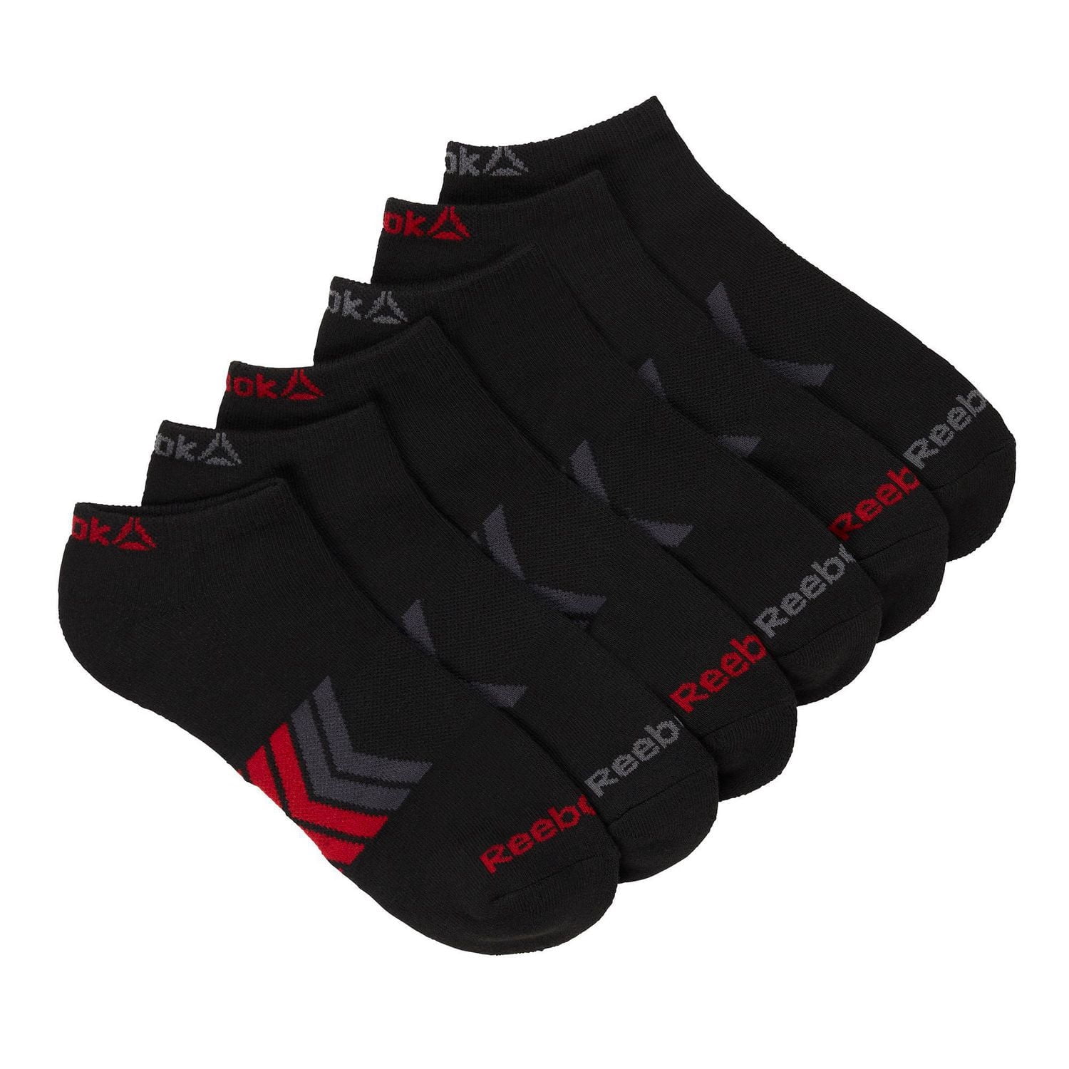 Reebok 6Pk No Show Sock