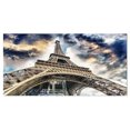 thumbnail image 2 of The Paris Paris Eiffel TowerView from Ground - Cityscape Canvas Print, 2 of 3