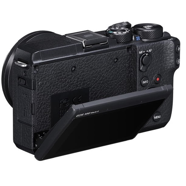 Canon EOS M6 Mark II Mirrorless Digital Camera + 15-45mm Lens