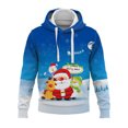 thumbnail image 1 of Innerwin Sweat à Capuche Homme Noël Sport Manches Longues Coupe Régulière Style H 2TG, 1 of 2