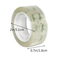 thumbnail image 3 of Clear Stationery Small Tape Larger Size High Adhesion Durable Transparent Sealing Solution For Packaging Crafting Office Supply Plastic Material Clear, 3 of 6