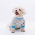 thumbnail image 3 of Empty Quilted Winter Pet Four-legged Clothes Striped Full Body Clothes Pet Clothes, 3 of 9