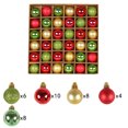 thumbnail image 1 of EGNMCR Christmas Ornaments 36-Pack Christmas Ball Ornaments Set, Shatterproof Christmas Bulbs, Hanging Decorations for Xmas Tree, Holiday, Party, Wedding, 1 of 4