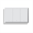 thumbnail image 4 of Tuya ZigBee Smart Switch Neutral Wire Optional Intelligent US Wall Button Light Switch AC100-240V for Alexa 3Gang,1 * Smart Switch,White, 4 of 8