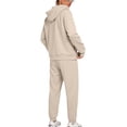 thumbnail image 3 of sageysalite Ensembles de Survêtements pour Femmes Col Rond Chandail à Enfiler Manches Longues Ensembles 2 Pcs Décontractés Entraînement Course Jogger Ports Tenues d'Automne, 3 of 6