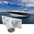 thumbnail image 1 of YLSHRF Boat Rail Fittings 60 Degrees Thickened Stainless Steel 316 Rail Fitting Rectangular Base 7/8in,Boat Accessory,Boat Rail Base, 1 of 8