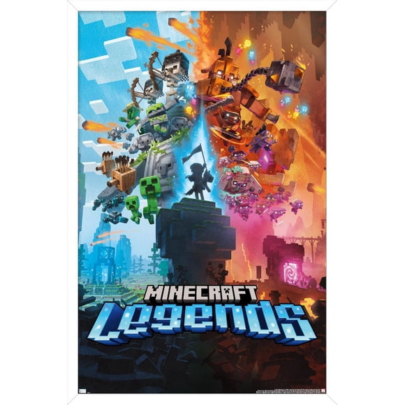 Minecraft: Legends - Key Art Wall Poster, 22.375" x 34"