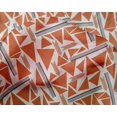 thumbnail image 4 of oneOone Silk Tabby Fabric Triangle & Line Geometric Â&nbsp;Printed Craft Fabric BTY 42 Inch Wide, 4 of 4