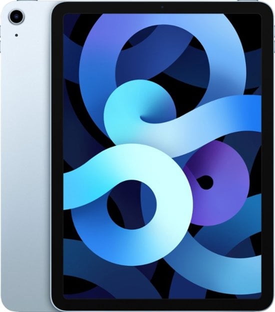 Restored Refubished Grade A Apple 10.9-Inch iPad Air (4th Generation) with Wi-Fi - 64GB - Sky Blue - MYFQ2LL/A (Refurbished)
