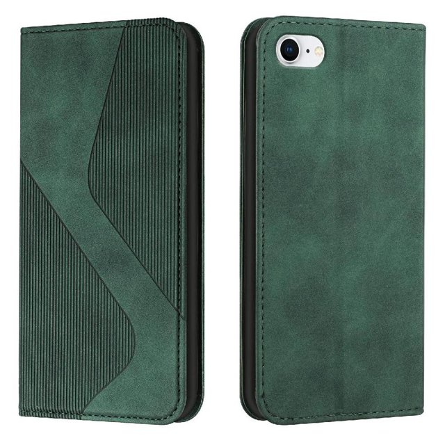 Case for iPhone 7/8 Card Slots Holder Wallet Kickstand Folio Flip PU Leather Magnetic