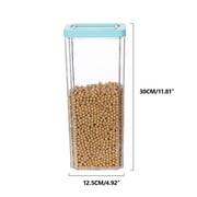 Vwrxbz Food Storage Container with Lids Tall Airtight Food Storage Jar Plastic Kitchen Pantry Containers