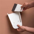 thumbnail image 3 of fastboy Mini Broom Dustpan Set Desktop Broom Dust Pan Tiny Dustpan Brush Set For Cleaning Table Countertop Keyboard Grey White, 3 of 7
