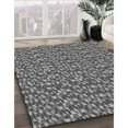 thumbnail image 3 of Ahgly Company Machine Washable Indoor Rectangle Transitional Dark Gray Area Rugs, 6' x 9', 3 of 7