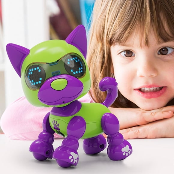 CQCYD Clearance Toys under $5 Electronic Robot Dog Toys for Age 3 4 5 6 7 8 Year Old Girls, Intelligent Robot Dog Early Learning Toys, Gift Idea for Kids