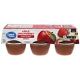 thumbnail image 1 of Great Value Collation Pomme-Fraise Sucrée en Coupes, 1 of 4