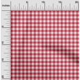 thumbnail image 1 of oneOone Polyester Lycra Fabric Gingham Check Print Sewing Fabric BTY 56 Inch Wide, 1 of 4