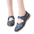 thumbnail image 1 of LSLJS Sandales pour Femmes Trou Creux Chaussures Décontractées Respirantes pour Femmes, Chaussures Plates, 1 of 6