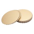 thumbnail image 1 of Cake Base Board, Food-Grade Reusable Cake Board, Gold+Silver For Muffin Strawberry Cake Mousse Cake Biscuit 12 Pouces, 1 of 8