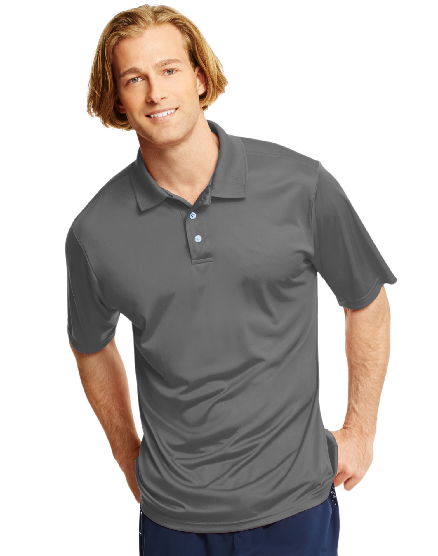 Hanes Cool DRI Chandail en Molleton de Sport pour Hommes, 3TG, Graphite