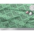 thumbnail image 2 of Soimoi Poly Georgette Fabric Floral & Damask Ethnic Decor Fabric Printed Yard 42 Inch Wide, 2 of 3