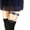 BU, variant on EGNMCR Peach Heart Garter Belt Nightclub Bar Leather Leg Garter Clip Garter Clip
