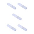 thumbnail image 2 of Maytalsory Tooth Brush Toothpaste Storage Box with Lid Portable Smooth Cases Chopsticks Forks Organizer Travel Office Party Transparent White 5Set, 2 of 6