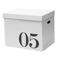 thumbnail image 2 of Cardboard Storage Box, Easy Carry Handles, Dustproof and Dampproof, Corrugated Paper Moving Box, for Dormitory Toy, 2 of 8