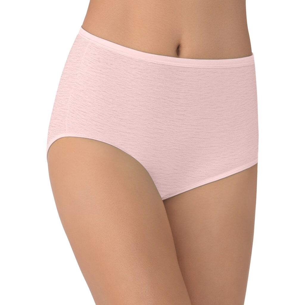 Vanity Fair Womens Body Shine Illumination Brief, 10, Quartz