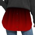 thumbnail image 1 of Pisexur Jupe Femme Mode Imprimée Bouton Rallonge de Taille Ajustée Décontractée Jupe Élastique Femmes Jupes, 1 of 3