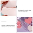 thumbnail image 3 of unbranded 2 Set 4pcs Heart Shaped Makeup Sponge For Dusting At Home Pink Beige, 3 of 7
