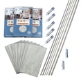 thumbnail image 1 of PALISADE 25.6 in. x 14.8 in. Tile Shower and Tub Surround Kit in Wind Gust, 1 of 1