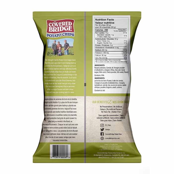 Covered Bridge - Creamy Dill, 170g