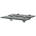 thumbnail image 1 of vidaXL Floating Shelves 2 pcs Glass 30x10 cm 8 mm, 1 of 4