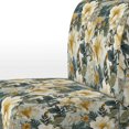 thumbnail image 4 of Designart "Peony Paradise" Green Botinical Upholstered Accent Chair - Cottage Arm Chair For Bedroom, 4 of 7