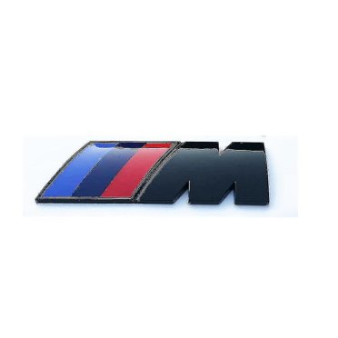 Bmw Brillant Noir Couvercle Arrière de Botte Badge de Coffre Autocollant Emblème pour Tous les Bmws