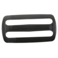 thumbnail image 1 of Abbracc 2X 1 Pcs Black Heavy Duty Plastic Slide Buckle for Webbing Strap 50MM, 1 of 6