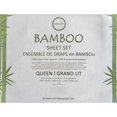 thumbnail image 3 of Cotton House - Bamboo Sheet Set, Hypoallergenic, Queen Size, Blue, 3 of 4