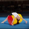 thumbnail image 3 of Costway 25''x30'' Octagonal Tumbler Gymnastics Mat Kids Skill Shape Exercise Home Gym, 3 of 10
