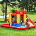 thumbnail image 4 of Costway Inflatable Water Slide Jumping Bounce House Bouncy Splash Park, 4 of 10